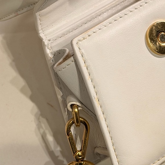 Jacquemus White Le Chiquito Mini Top-Handle Bag - Picture 13 of 14